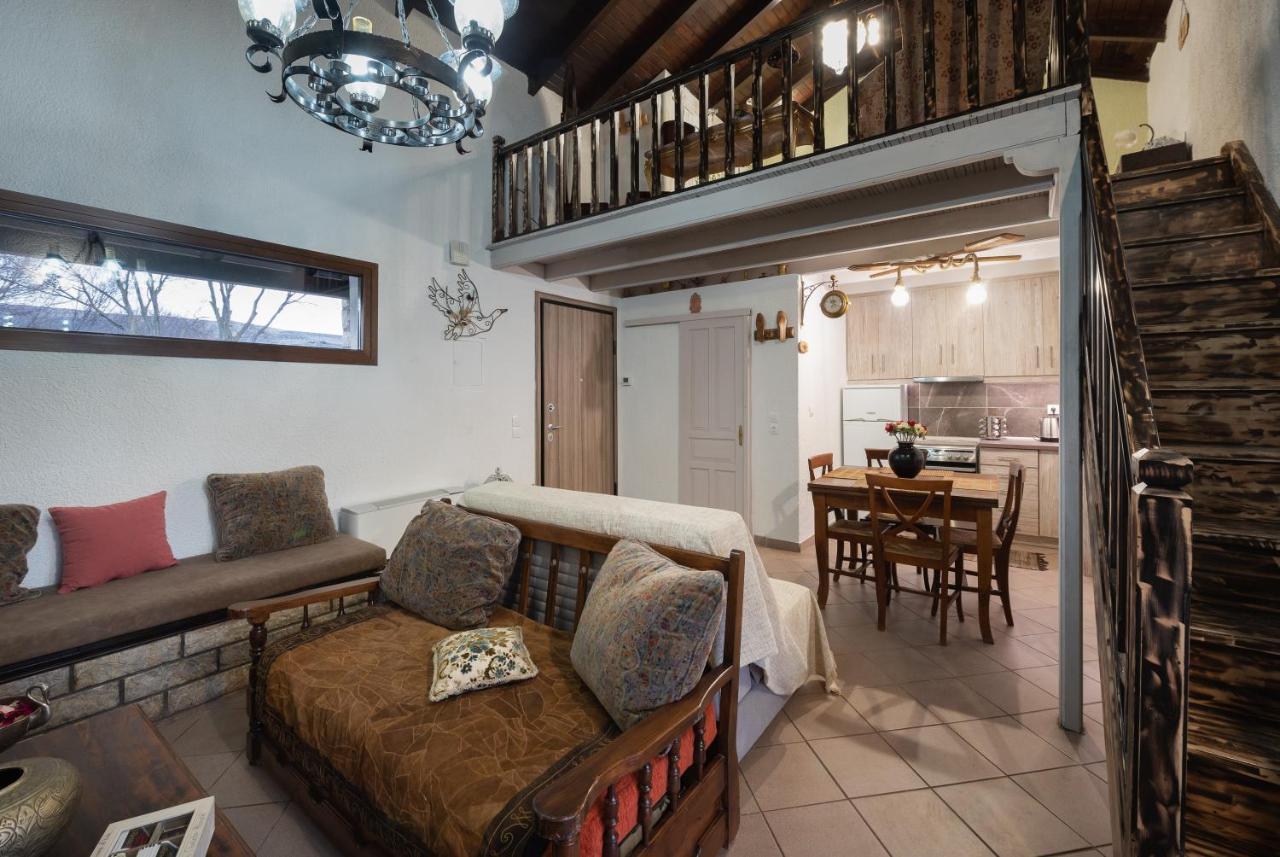 Chalet Renata 1 Livadi Arachovas Kalívia Exteriör bild